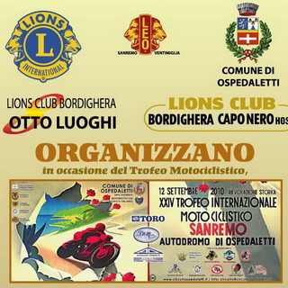 Ospedaletti: i Lions Caponero Host e '8 luoghi' ad Ospedaletti per la Croce Azzurra