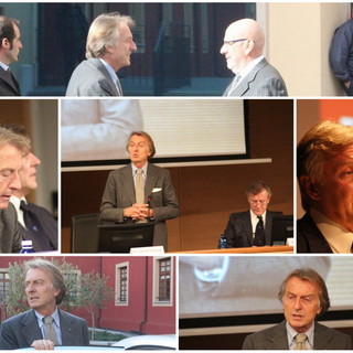 Imperia: Luca Cordero di Montezemolo alla Camera di Commercio "Non possiamo rimanere in tribuna a lamentarci!" Imperia: Luca Cordero di Montezemolo alla Camera di Commercio "Non possiamo rimanere in tribuna a lamentarci!"