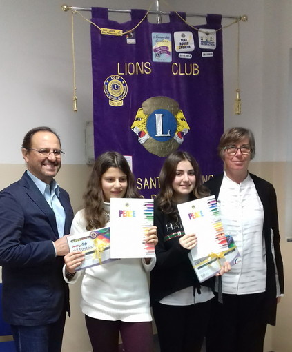 Service di collaborazione tra il Lions Club Riva Santo Stefano ‘Golfo delle Torri’ e l'Istituto Comprensivo di Riva Ligure