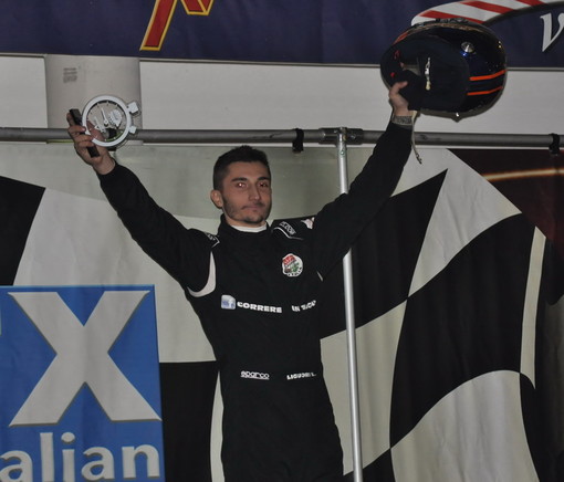 Automobilismo: il pilota sanremese Kevin Liguori campione italiano 'Under' nelle 'Legend Cars' (Foto)