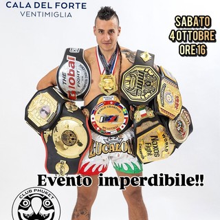 Ventimiglia, a Cala del Forte stage di muay thai con il pluricampione Luca Lombardo (Foto e video)