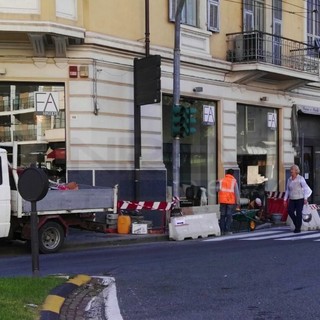 Sanremo: partiti in via Roma i lavori per l’abbattimento delle barriere architettoniche