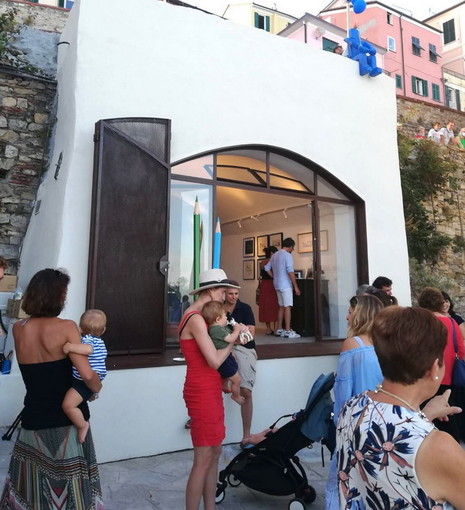 Imperia: sabato scorso inaugurato 'L'Archetto' il laboratorio di arti visive al Parasio (Foto) Imperia: sabato scorso inaugurato 'L'Archetto' il laboratorio di arti visive al Parasio (Foto)