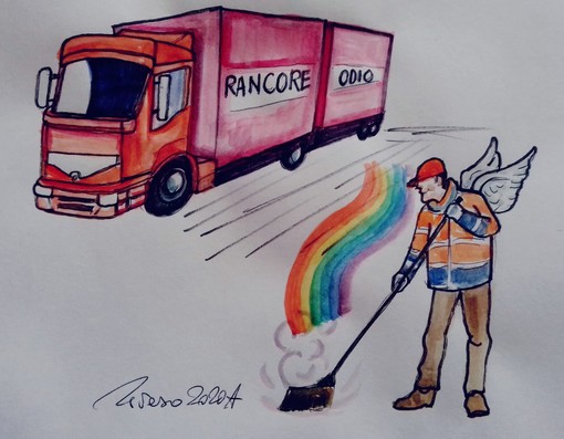 #FavoleaCasa  Renata Cantamessa legge “Lo spazzino d’odio”  dalla collana “Le favole che fanno crescere anche chi è già cresciuto”