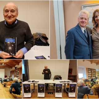 Cosmologia osservativa, a Ventimiglia Luciano Lorenzi presenta "Centro di espansione dell'universo" (Foto e video)