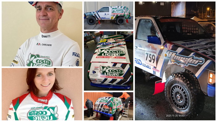 Il pilota dianese Luciano Carcheri anche quest'anno alla Dakar: per lui sarà la decima partecipazione Il pilota dianese Luciano Carcheri anche quest'anno alla Dakar: per lui sarà la decima partecipazione