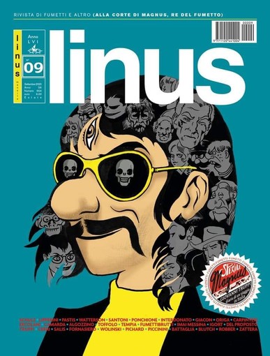 Il fumettista sanremese Larry Camarda protagonista su ‘Linus’ del tributo a Roberto Raviola in arte ‘Magnus’