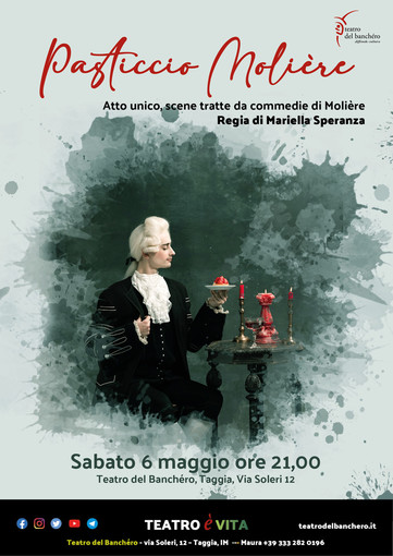 Pasticcio Molière, sabato il saggio dei corsi adulti del Banchéro: atto unico per la regia di Mariella Speranza