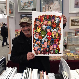 L’artista sanremese Larry Camarda con ‘Little Nemo’ a ‘Lucca Collezionando’ insieme ai grandi nomi del fumetto