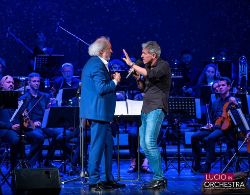 'Lucio in Orchestra' al tetro Ariston di Sanremo