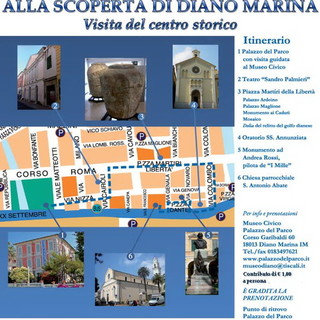 Venerdì al Museo Civico ‘Alla scoperta di Diano Marina’ con una visita guidata serale al centro storico