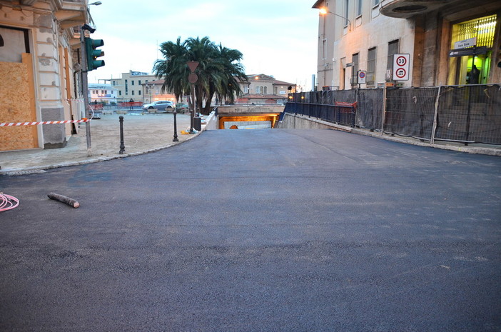 Sanremo: venerdì il collaudo e sabato prossimo la riapertura definitiva del sottopasso Croce Rossa