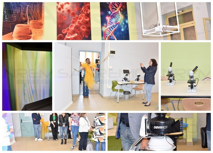 Sanremo: un laboratorio scientifico multimediale e immersivo all'Istituto scolastico di via Volta (Foto) Sanremo: un laboratorio scientifico multimediale e immersivo all'Istituto scolastico di via Volta (Foto)