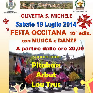 Olivetta San Michele: sabato prossimo il clou dell'estate con la 10a edizione della Festa Occitana