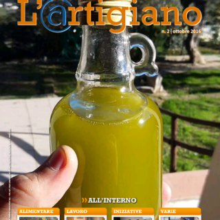 Imperia: nuovo numero de "L'Artigiano" di Confartigianato, con le novità in tema di commercializzazione dell’olio d’oliva Imperia: nuovo numero de "L'Artigiano" di Confartigianato, con le novità in tema di commercializzazione dell’olio d’oliva