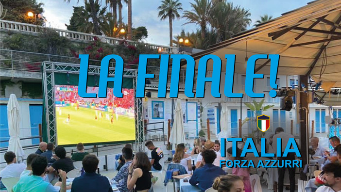 Sanremo: al Pico de Gallo il maxischermo per la finalissima degli Europei Sanremo: al Pico de Gallo il maxischermo per la finalissima degli Europei