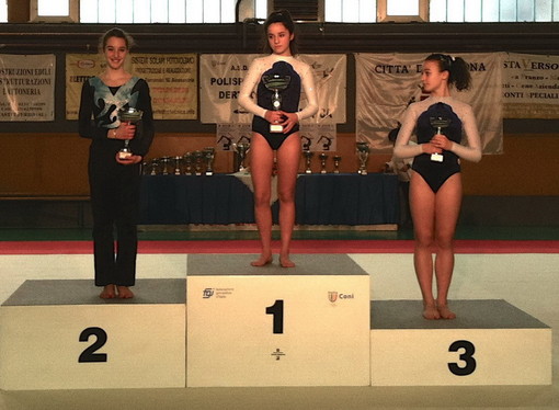 Ginnastica: ottimo secondo posto dell'imperiese Lucia Lizza al 'Memorial Gemme' di Tortona