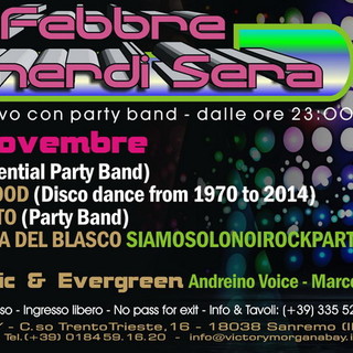 Sanremo: questa sera la band dei 'GrooveJet' per 'La febbre del Venerdì Sera' al Victory Morgana