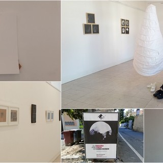 Bordighera, "Materia carta" di Laura Maineri in mostra all'Accademia Balbo (Foto e video)