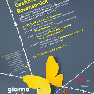 Ventimiglia: sabato al Centro Polivalente la presentazione del libro "Destinazione Ravensbrück" Ventimiglia: sabato al Centro Polivalente la presentazione del libro "Destinazione Ravensbrück"