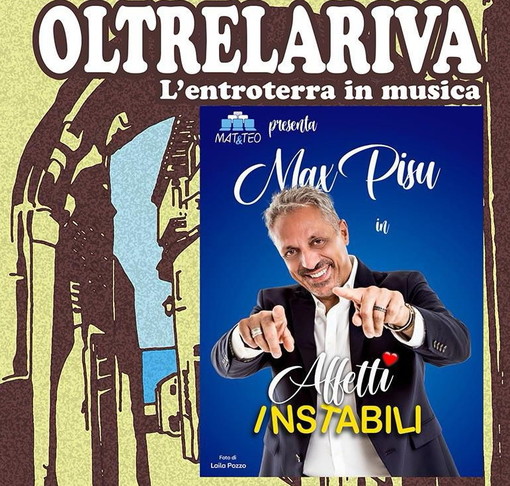 Dolceacqua: domani sera in piazza Mauro torna l'appuntamento con 'Oltrelariva' insieme a Max Pisu Dolceacqua: domani sera in piazza Mauro torna l'appuntamento con 'Oltrelariva' insieme a Max Pisu