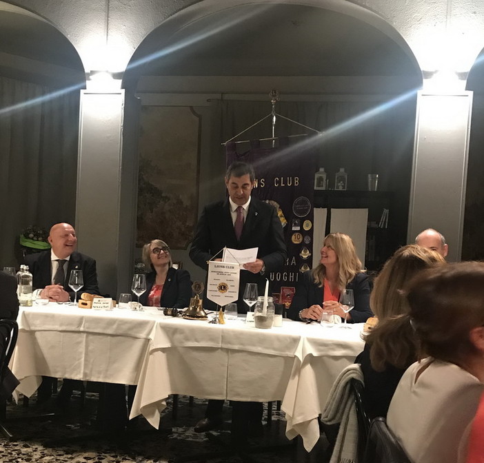 Bordighera: Lions Club ‘Otto Luoghi’, giovedì scorso la festa di apertura per il 20° anno sociale (Foto)