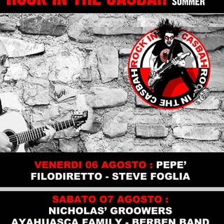Sanremo, questa sera la ‘prima’ di Rock in the Casbah 2021. Sul palco di piazza Borea d’Olmo: Pepè, Filodiretto e Steve Foglia (Video)