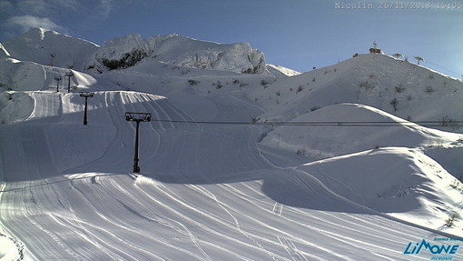 Da Limone Piemonte: ottimo alla Riserva Bianca &quot;Per le vacanze di dicembre si potrà sciare&quot;
