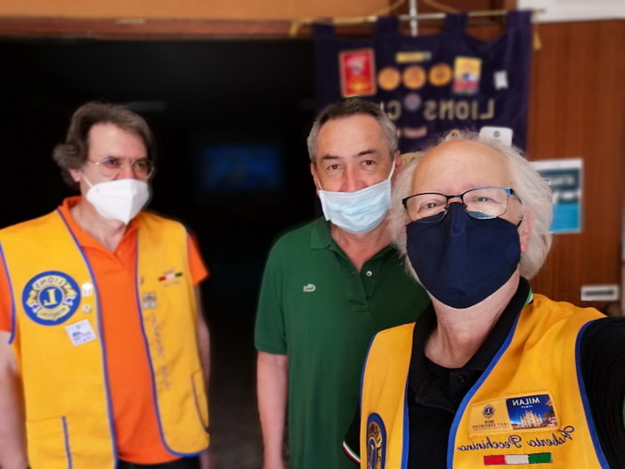 Stand del Lions Club Sanremo Host per il primo 'Lions Day Europa 2021' (foto)