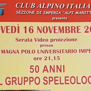 Imperia: domani al Polo Universitario una serata di videoproiezioni a cura del Club Alpino Italiano ‘Alpi marittime’