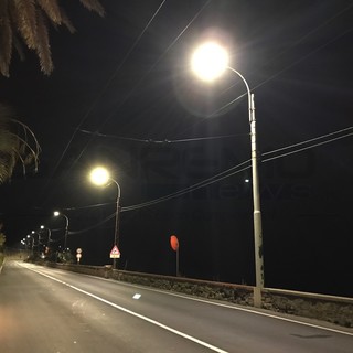 Una nuova luce per Sanremo: nei prossimi due anni nuovi impianti a led sia in centro che nelle frazioni