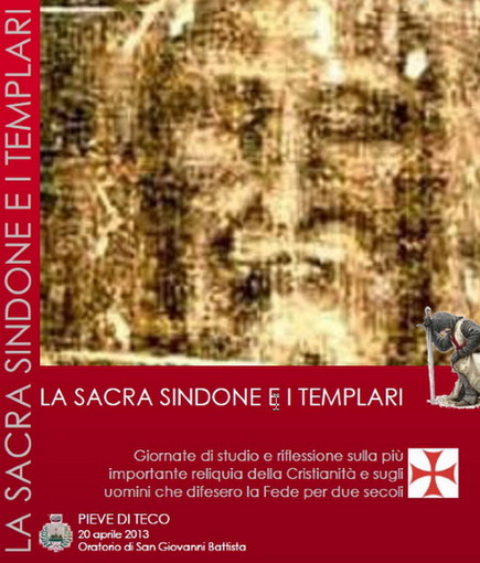 Pieve di Teco: quest'oggi l'appuntamento con il convegno 'La Sacra Sindone e i Templari'