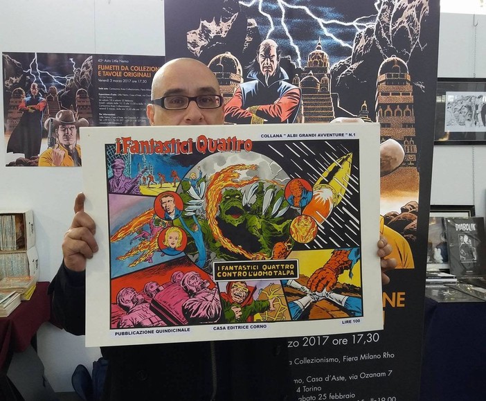 Nuovo grande appuntamento fumettistico al ‘Cartoomics’ di Milano per l’artista sanremese Larry Camarda Nuovo grande appuntamento fumettistico al ‘Cartoomics’ di Milano per l’artista sanremese Larry Camarda