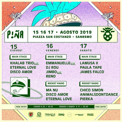 La locandina di Piña 2019 La locandina di Piña 2019