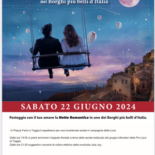 A Taggia “La Notte Romantica” dei Borghi più Belli d’Italia A Taggia “La Notte Romantica” dei Borghi più Belli d’Italia