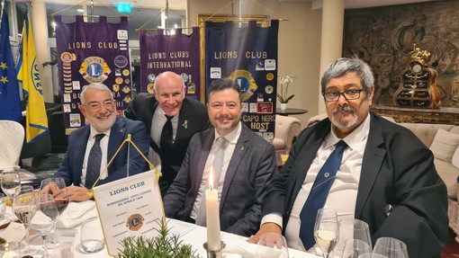 Visita del Governatore Claudio Sabattini al Lions Club Bordighera Otto Luoghi e Capo Nero Host