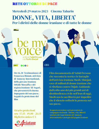 Sanremo: al cinema Tabarin la proiezione del film “Be My Voice”
