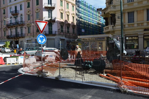 Sanremo: lavori nel tratto superiore di corso Mombello, verranno smontati i dehor
