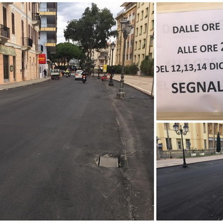 Sanremo: divieto di sosta in via Nino Bixio per rifare la segnaletica ma i lavori non partono da stamattina (Foto) Sanremo: divieto di sosta in via Nino Bixio per rifare la segnaletica ma i lavori non partono da stamattina (Foto)