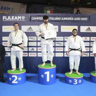 Judo: Lorenzo Rossi del Judo Club Sakura Arma di Taggia primo del campionato italiano juniores 2022 maschile