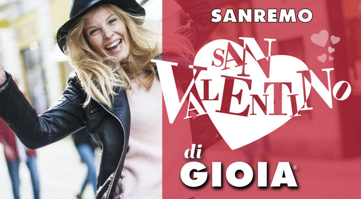 A Sanremo il 13 e 14 febbraio sarà un 'San Valentino di gioia', i saldi incontrano la festa degli innamorati A Sanremo il 13 e 14 febbraio sarà un 'San Valentino di gioia', i saldi incontrano la festa degli innamorati
