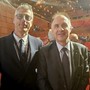 Il presidente di Confindustria Imperia Luciano Tesorini con il presidente di Confindustria nazionale Emanuele Orsini