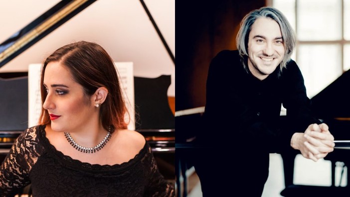 Da sinistra Leonora Armellini e Alexander Gadjiev