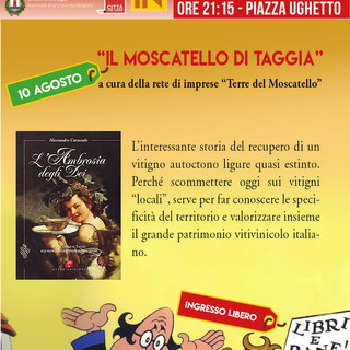 Riva Ligure: Il Moscatello di Taggia protagonista della rassegna Sale in Zucca