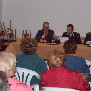 Triora: grande partecipazione sabato scorso per le 'Lezioni di prevenzione alle truffe'