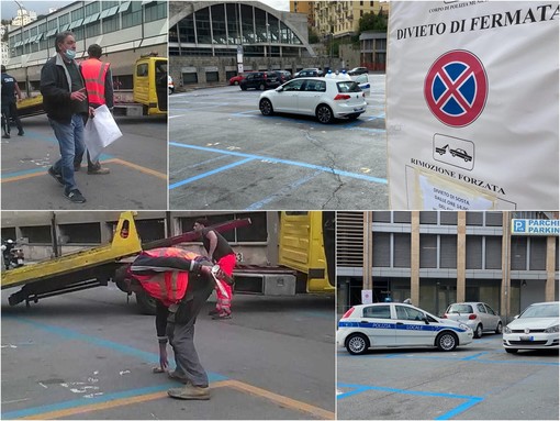 Sanremo: il mercato torna in piazza Eroi e cambia volto, per la prima volta nella sua storia sarà a norma per l’anti incendio (Foto)