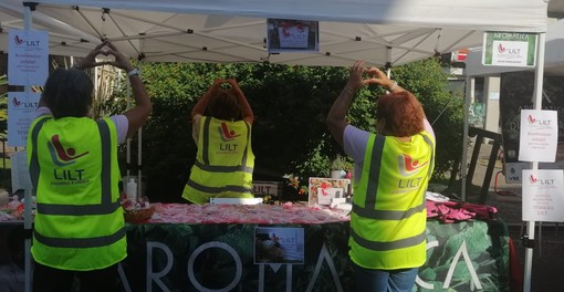 Il ringraziamento della LILT Sanremo-Imperia per la presenza ad Aromatica Il ringraziamento della LILT Sanremo-Imperia per la presenza ad Aromatica