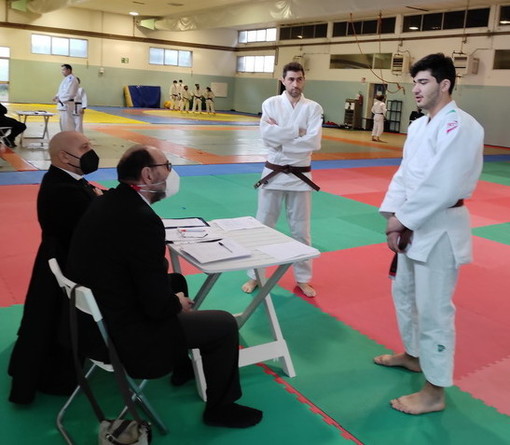 Arti Marziali: Lorenzo Padova dello Judo Club Ventimiglia supera l'esame per cintura nera 1° Dan (Foto)