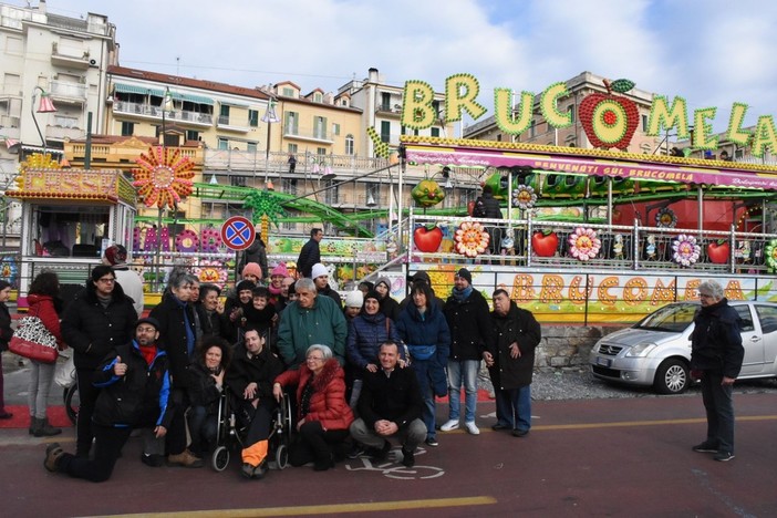 Le immagini della mattinata al Luna Park Le immagini della mattinata al Luna Park
