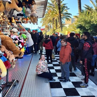 Una festa "senza limiti" al Luna Park di Sanremo